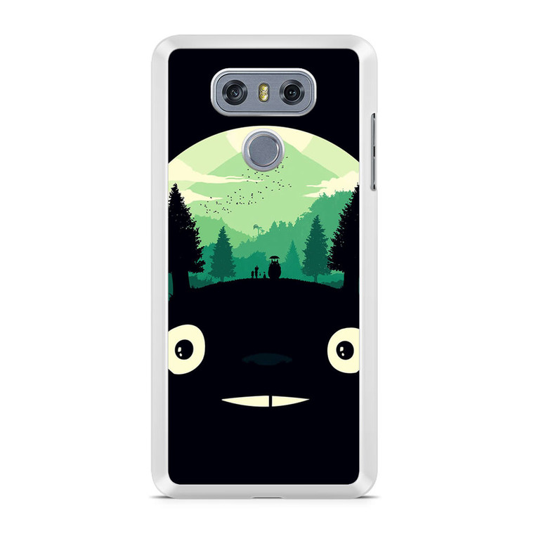 Totoro Simple Dark LG G6 Case