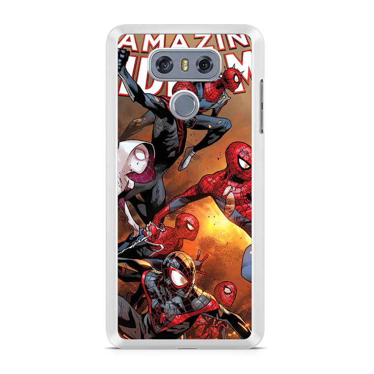 amazing spiderman art hero LG G6 Case