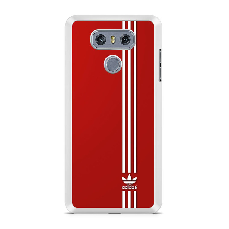 Brand Adidas Red White Sport LG G6 Case