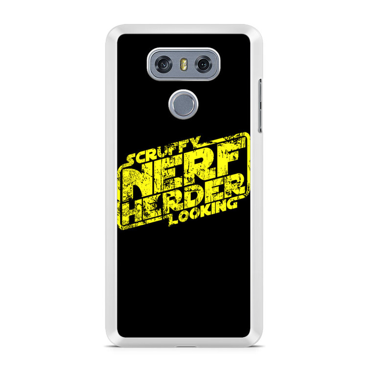 Scruffy Nerf Hedder Looking LG G6 Case