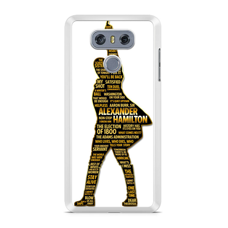 Alexander Hamilton LG G6 Case