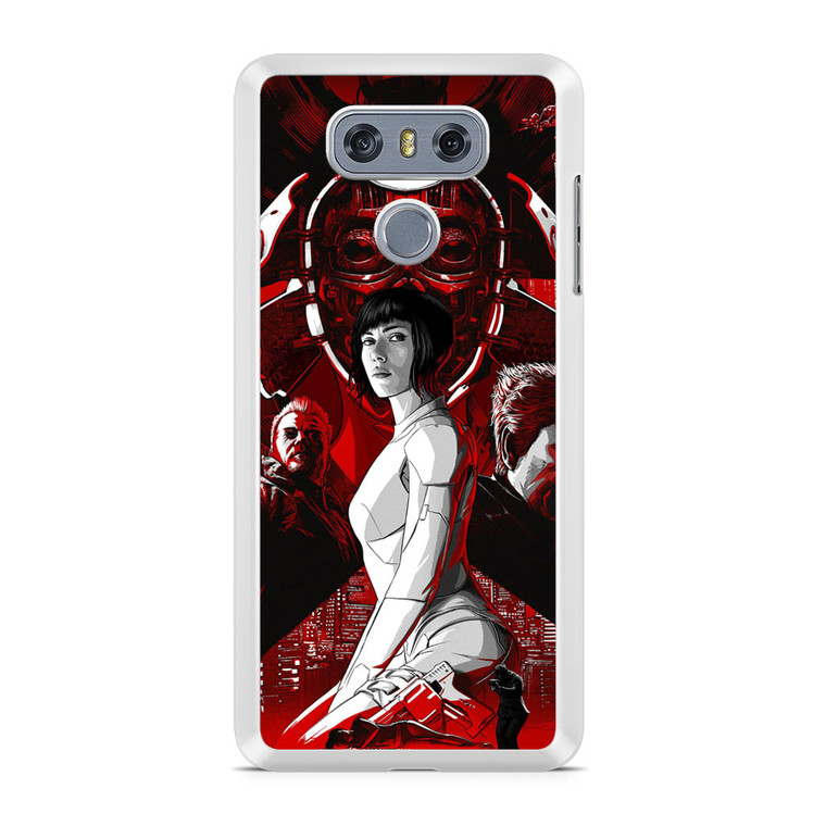 Ghost In The Shell Red LG G6 Case