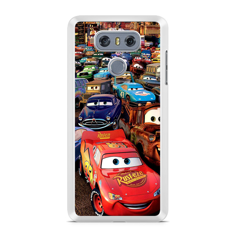 Lightning McQueen Disney Cars LG G6 Case