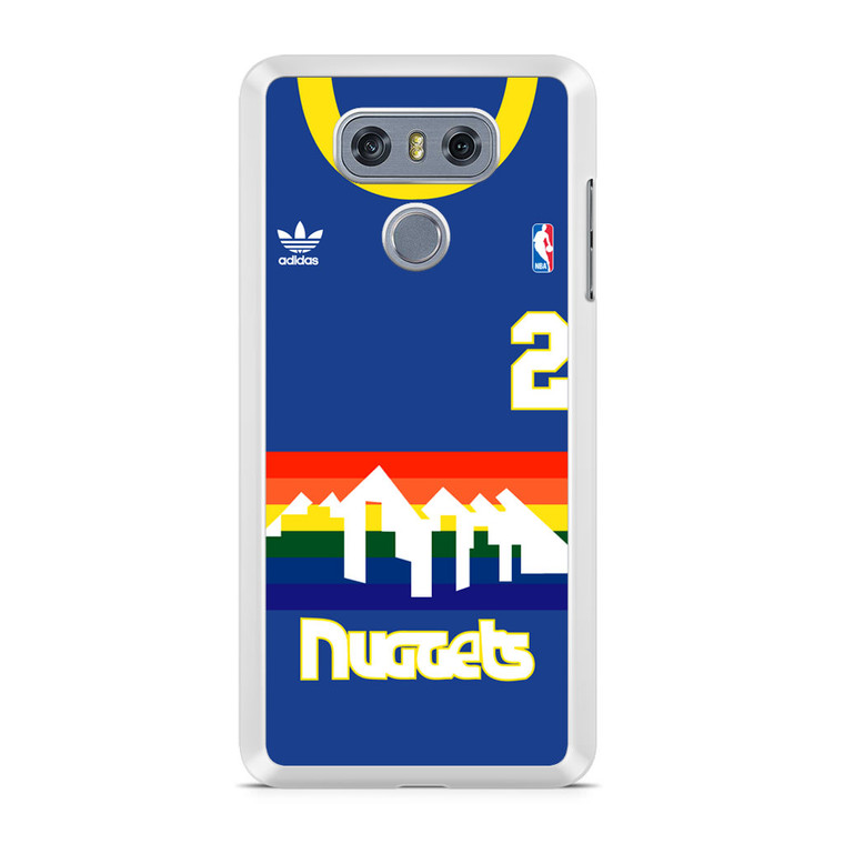 Denver Nuggets Alex English Jersey LG G6 Case