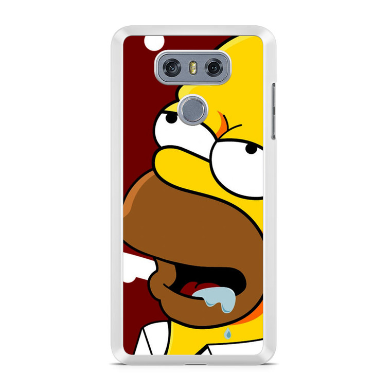 Homer Drooling LG G6 Case