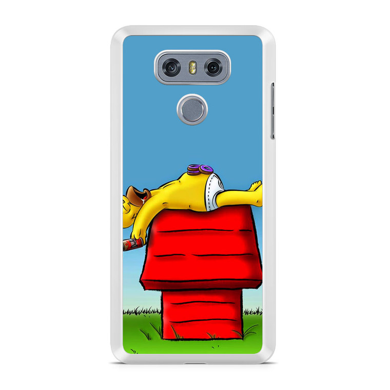 Homer X Snoopy LG G6 Case