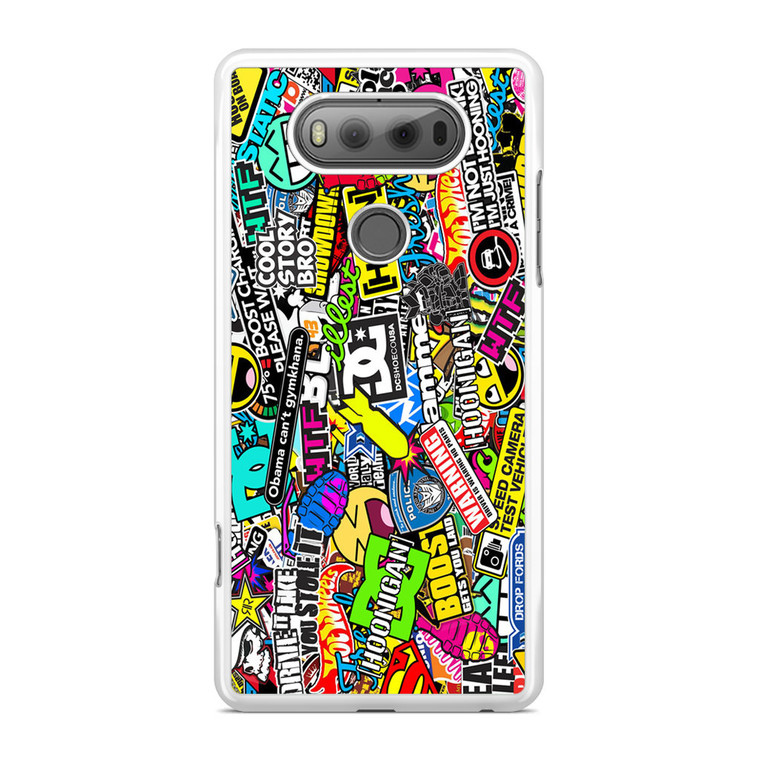 DC Obama Can't Gymkhana Sticker LG V20 Case