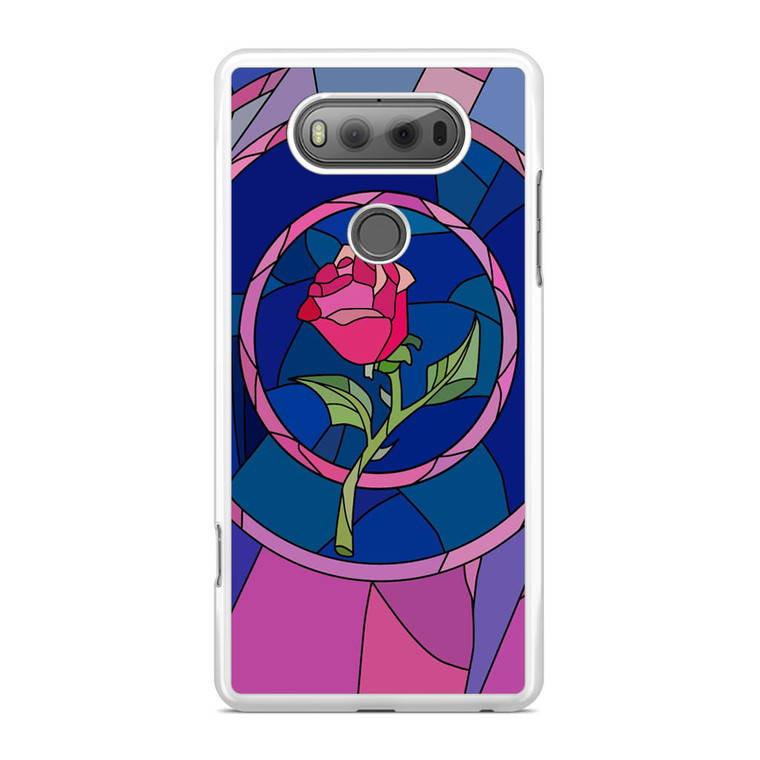Beauty and The Beast Rose in Glass LG V20 Case