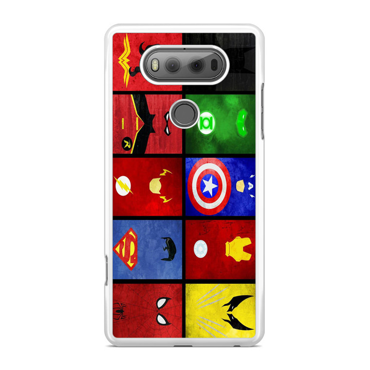 Superhero Collage LG V20 Case