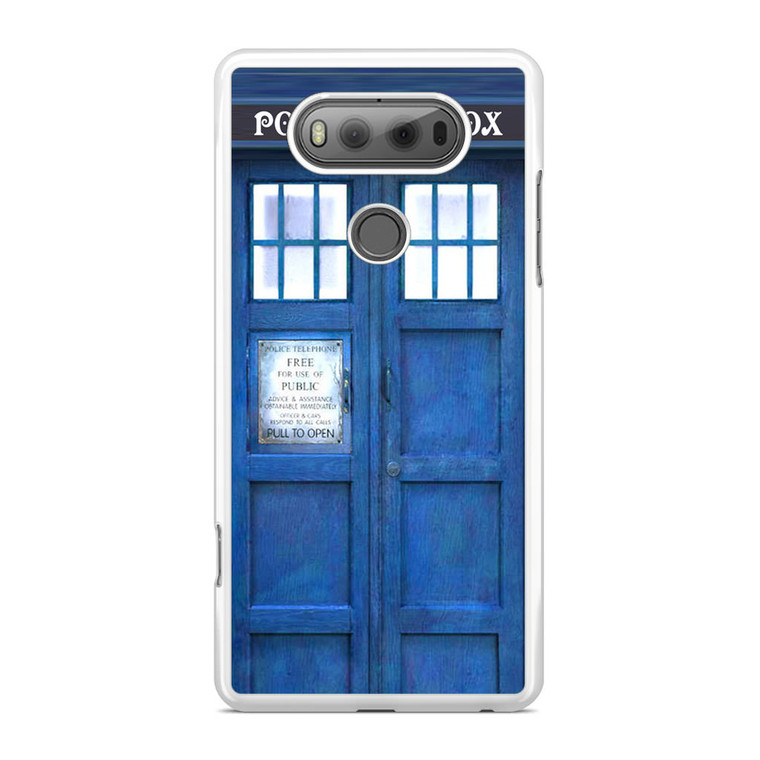 Blue Police Call Box TARDIS LG V20 Case