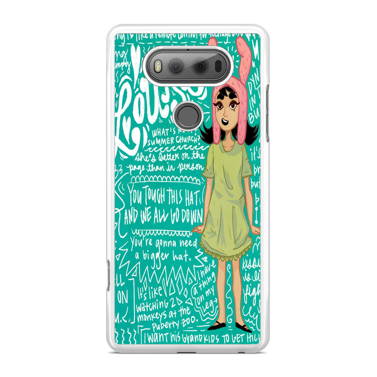 Geez Louise Bobs Burgers LG V20 Case