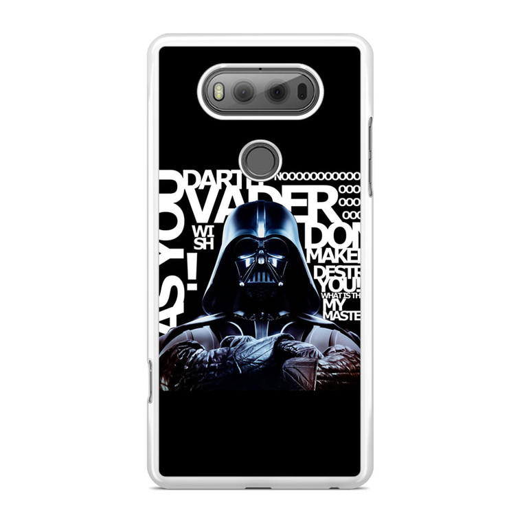 Star Wars Darth Vader Quotes LG V20 Case