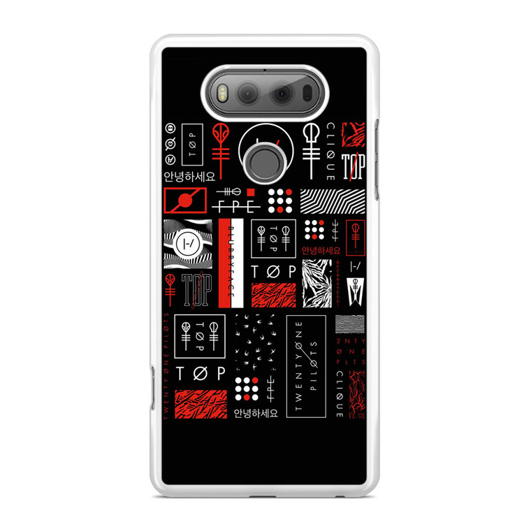 Twenty One Pilots Blurryface Collage LG V20 Case