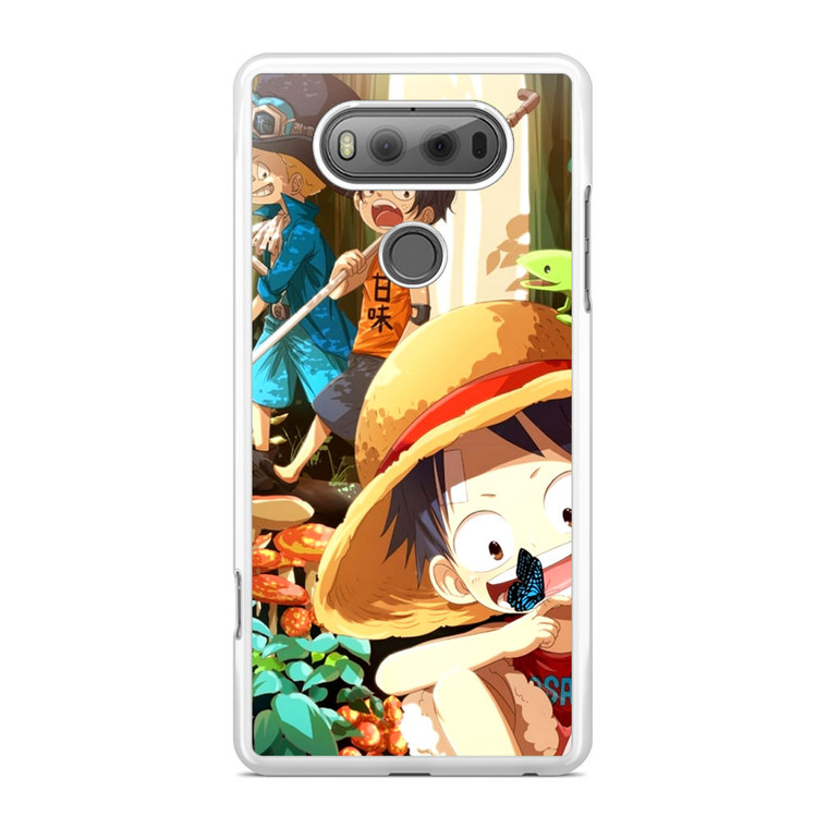 Anime One Piece Sabo Ace Luffy Cute LG V20 Case