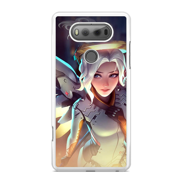 Mercy Overwatch Angel Healer LG V20 Case