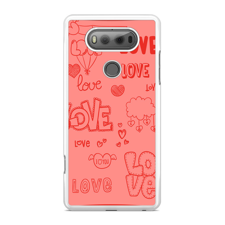 Pink Lover LG V20 Case