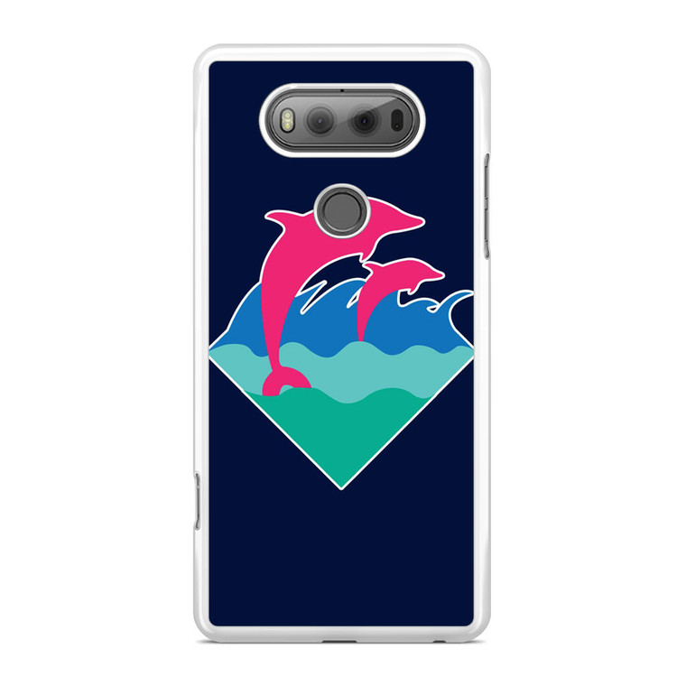 Pink Dolphin Logo LG V20 Case