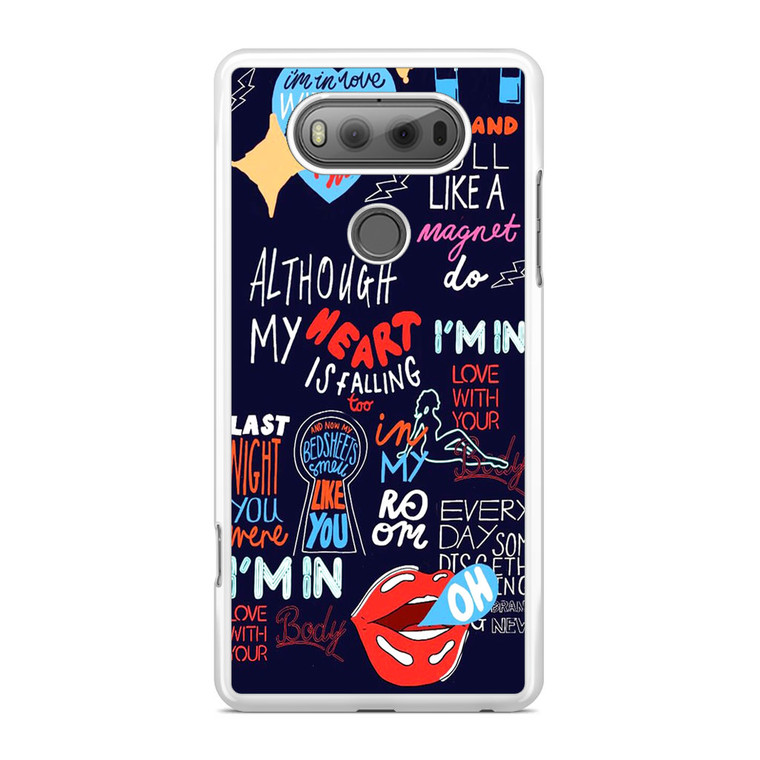 Shape Of You Lyrics LG V20 Case