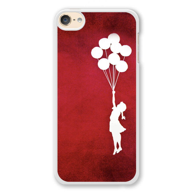 Banksy Ballon Girls Red iPod Touch 6 Case