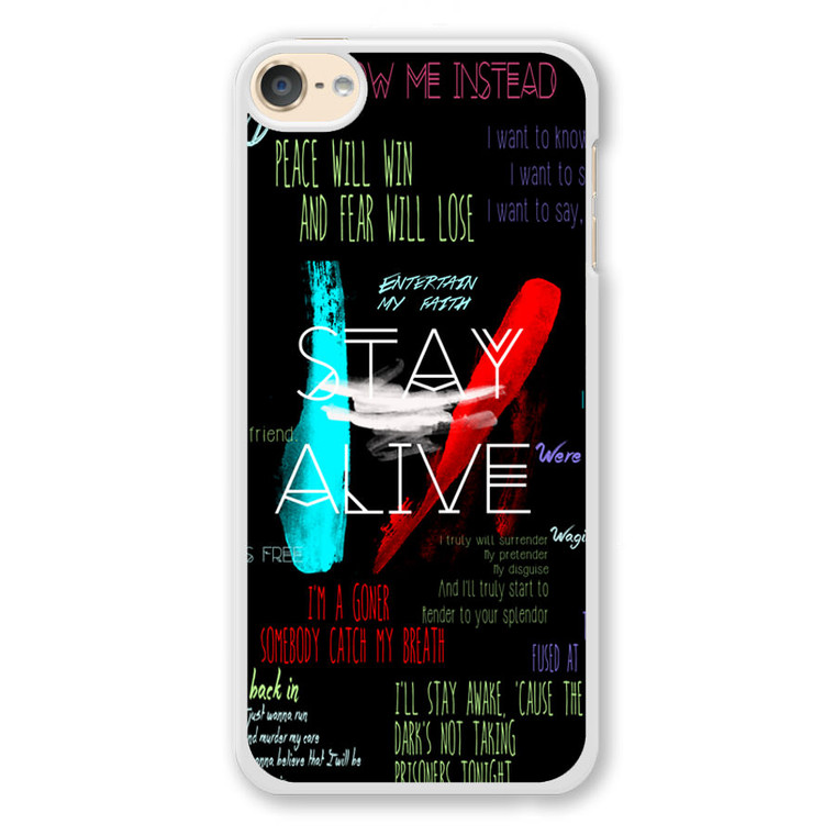 Twenty One Pilots Stay Alive iPod Touch 6 Case
