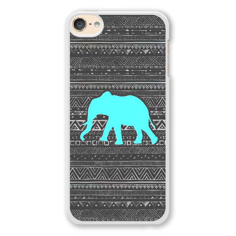 Aztec Elephant Turquoise iPod Touch 6 Case