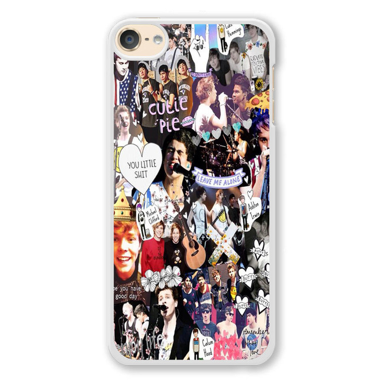 One Direction and 5sos Collage iPod Touch 6 Case