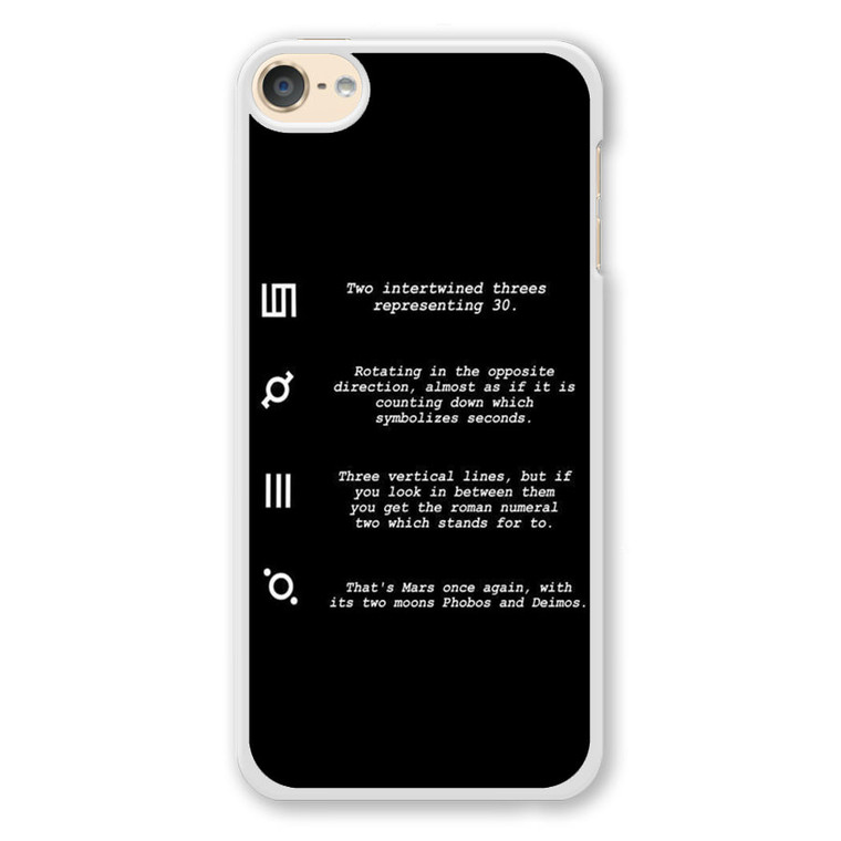 30 Second to Mars Symbol Definition iPod Touch 6 Case