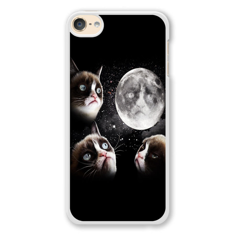 Grumpy Cat and The Moon iPod Touch 6 Case