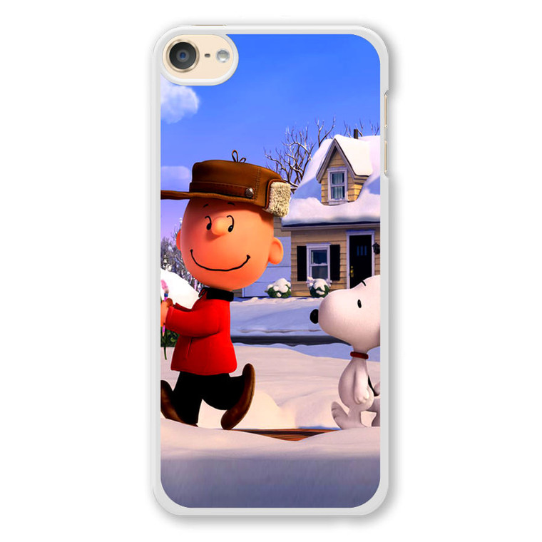 Snoopy Charlie Brown Winter iPod Touch 6 Case