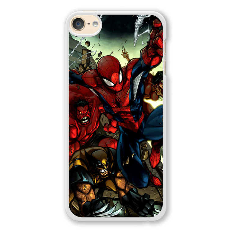 Comics Spiderman 4 iPod Touch 6 Case