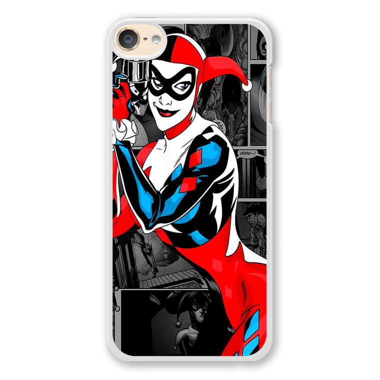 Harley Quinn Comics Collade iPod Touch 6 Case