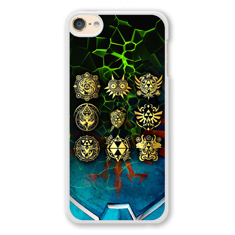 Zelda All Logo iPod Touch 6 Case