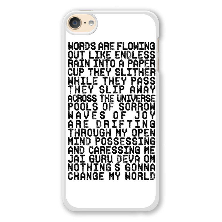 Across The Universe iPod Touch 6 Case