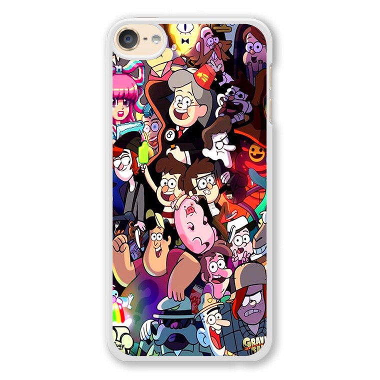 Gravity Falls All Characters Collage iPod Touch 6 Case