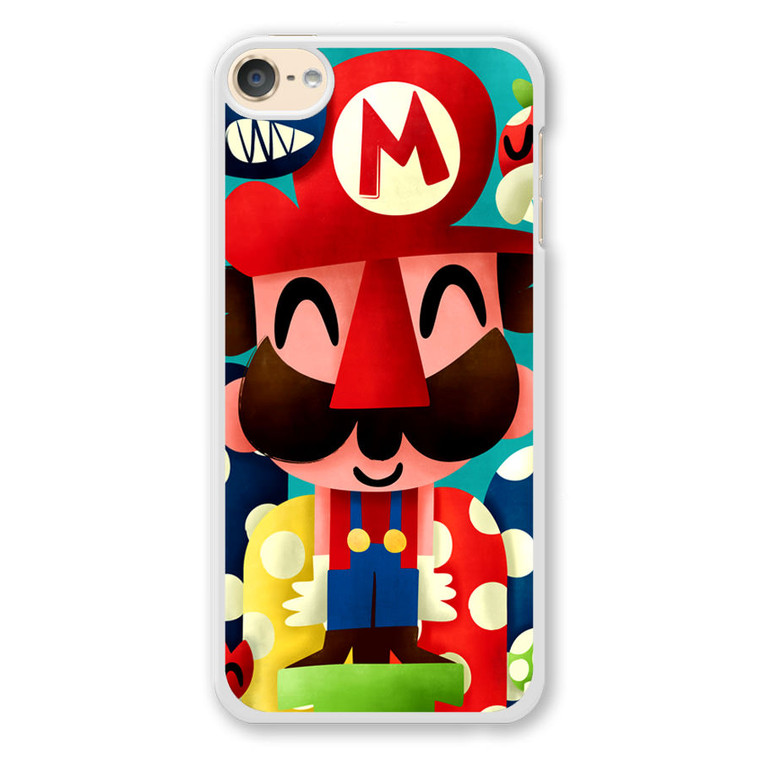 Super Mario Bross Art Design iPod Touch 6 Case