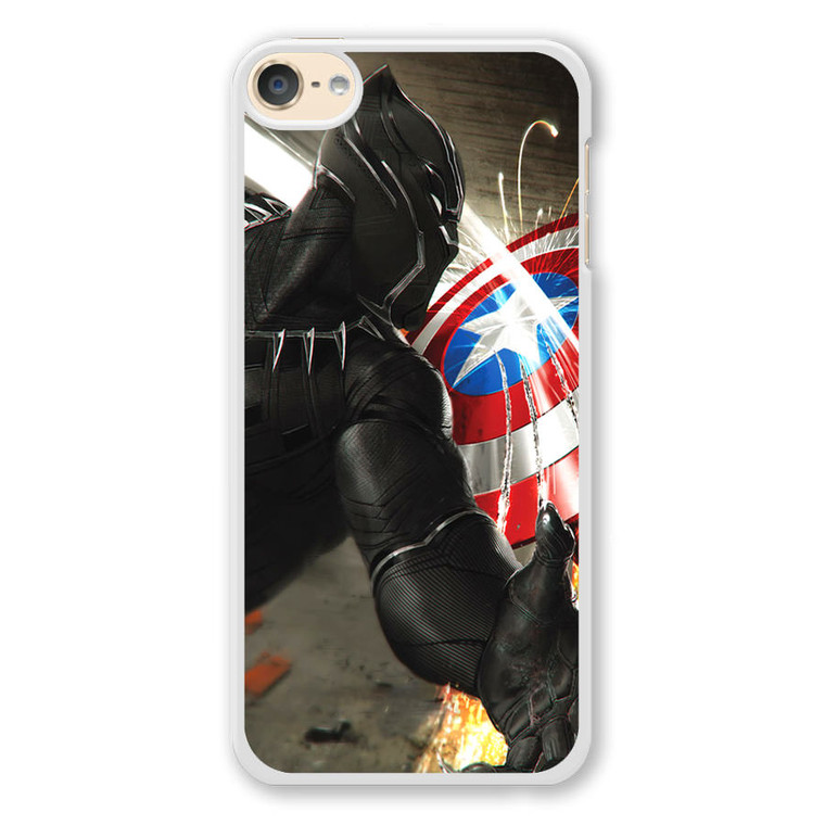 Black Panther Vs Captain America iPod Touch 6 Case