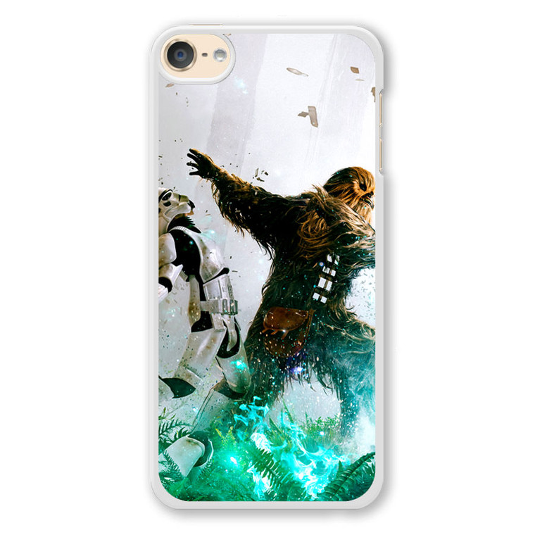 Chewbacca Vs Stormtrooper iPod Touch 6 Case
