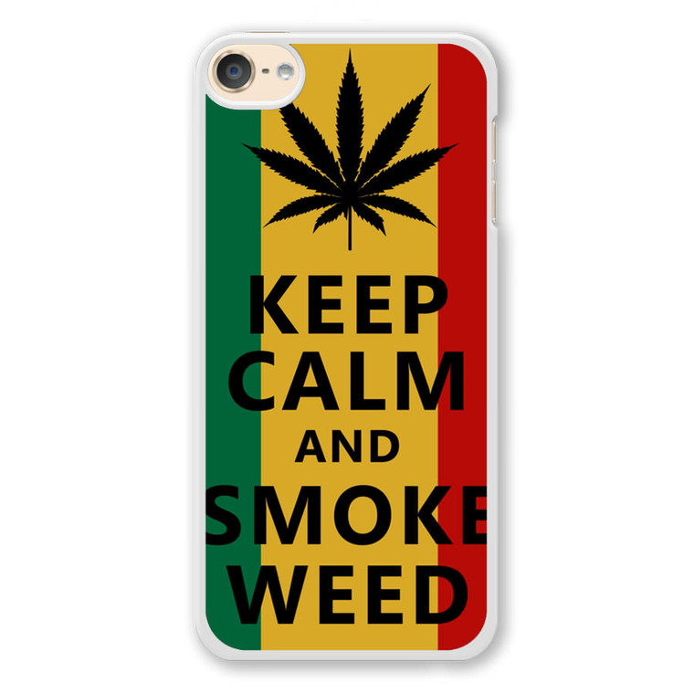 Keep Calm And Smoke Weed iPod Touch 6 Case