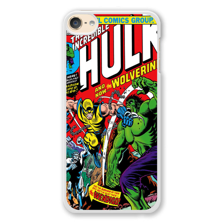 Marvel Comics Cover The Incredible Hulk iPod Touch 6 Case