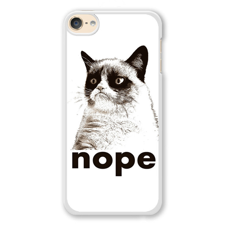 Nope grumpy Cat iPod Touch 6 Case
