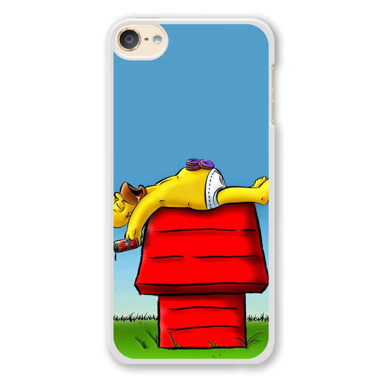 Homer X Snoopy iPod Touch 6 Case