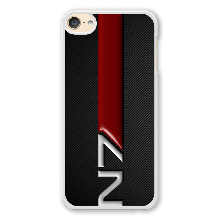 Mass Effect N7 Logo Carbon iPod Touch 6 Case