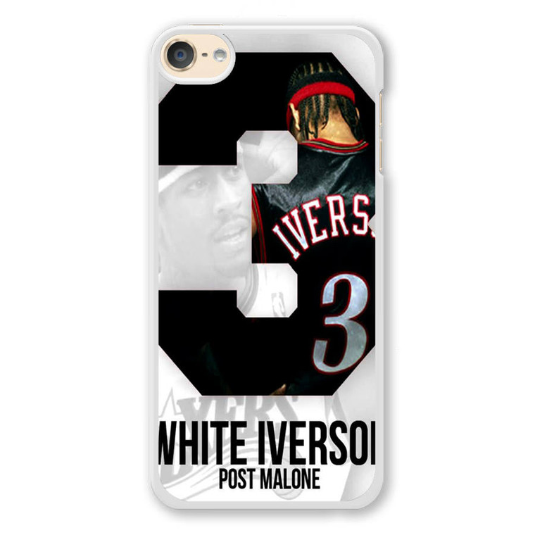 Post Malone White Iverson iPod Touch 6 Case