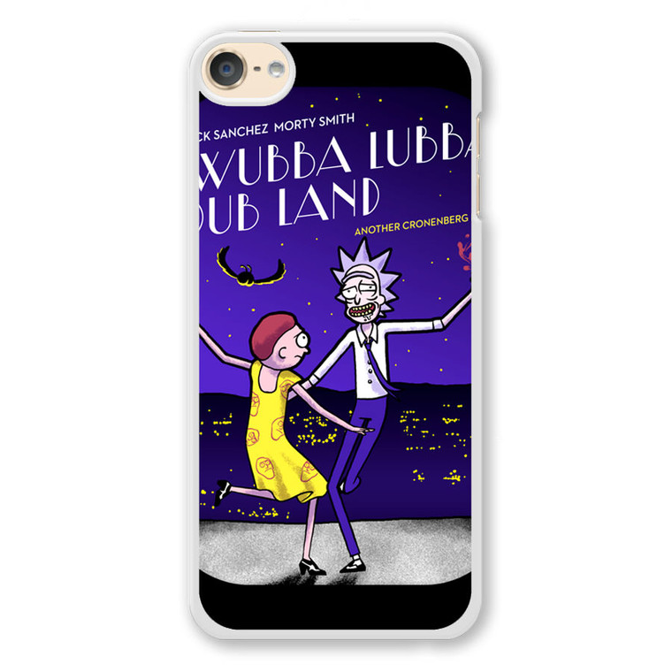 Rick And Morty Wubba Lubba Dub Land iPod Touch 6 Case