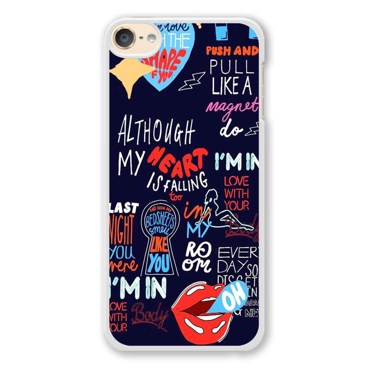 Shape Of You Lyrics iPod Touch 6 Case