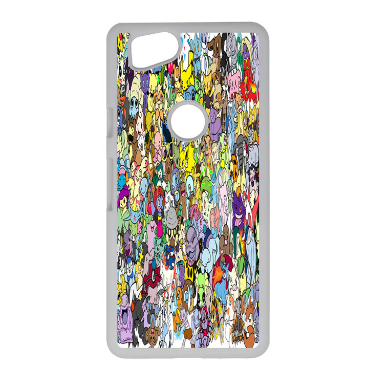 Adorable Pokemon Collage Google Pixel 2 Case