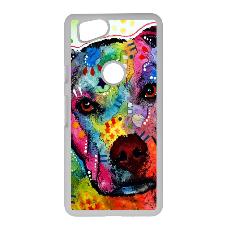 Pitbull Love Painting Google Pixel 2 Case