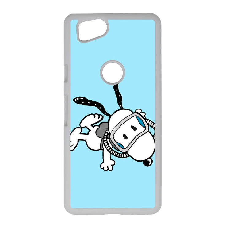 Snoopy Scuba Diving Google Pixel 2 Case