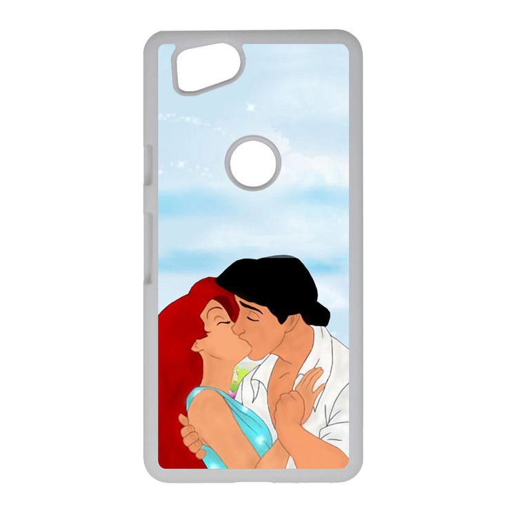 Ariel And Eric Kissing Disney Google Pixel 2 Case
