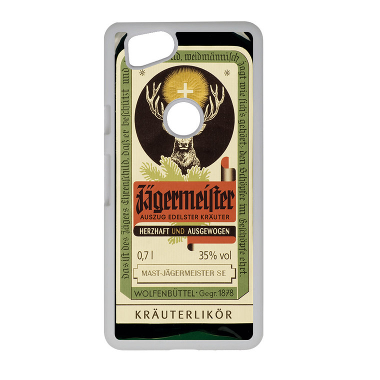 Jagermeister Retro Bottle Google Pixel 2 Case